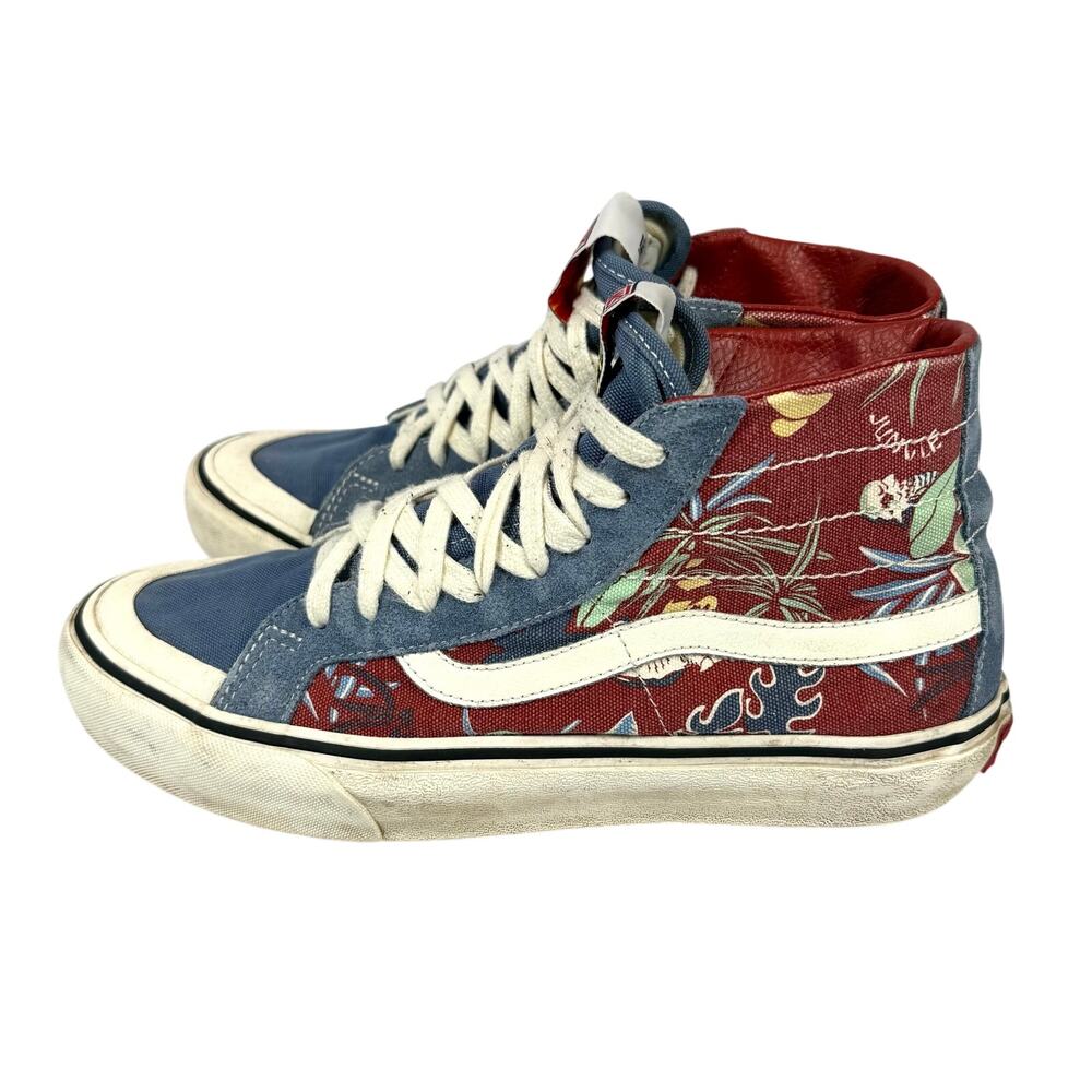 Vans Sk8-Hi 138 Decon Sneakers Hawaiian Jungle Mens 8 Womens 9.5 Skater Shoes